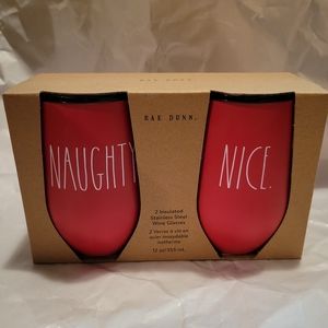 Rae Dunn Naughty Nice Tumblers